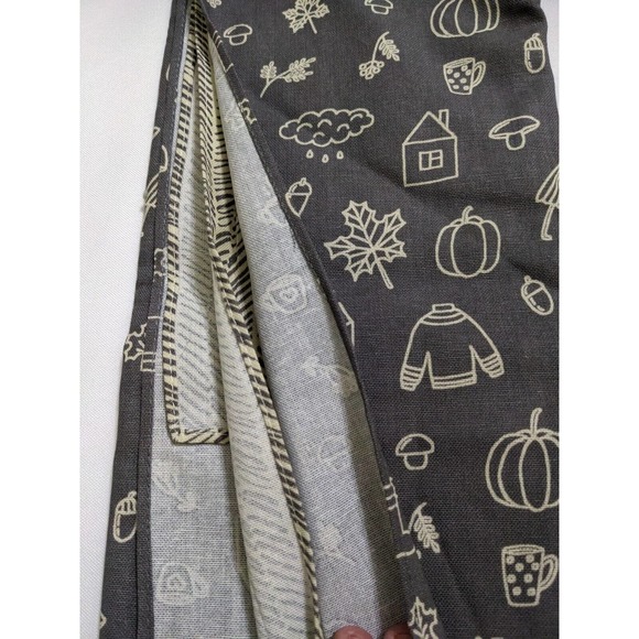 4/$20 2 TEA TOWEL Pumpkin Acorn Mushroom Sweater Coffee Dish/Kitchen/Hand - Picture 4 of 4